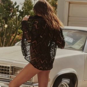 Free People Until Sundown Button Up